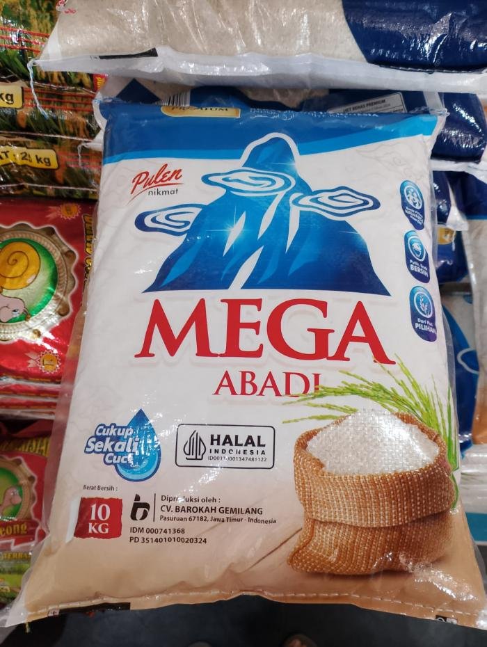 Beras Mega Abadi 10kg