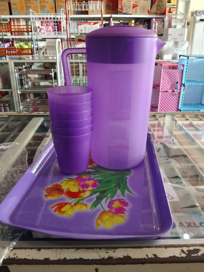 Teko gelas + Nampan