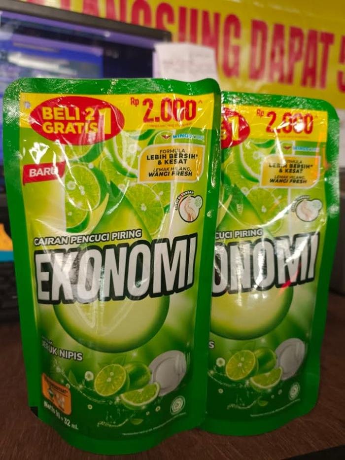 Ekonomi Cuci Piring 2000 Dus