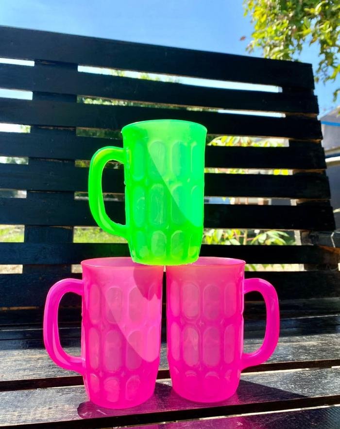 Gelas Plastik Warna Lusin