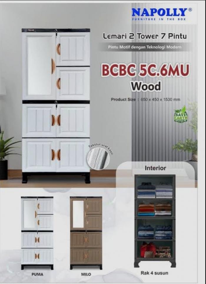 Lemari Napolly BCBC 5C.6MU
