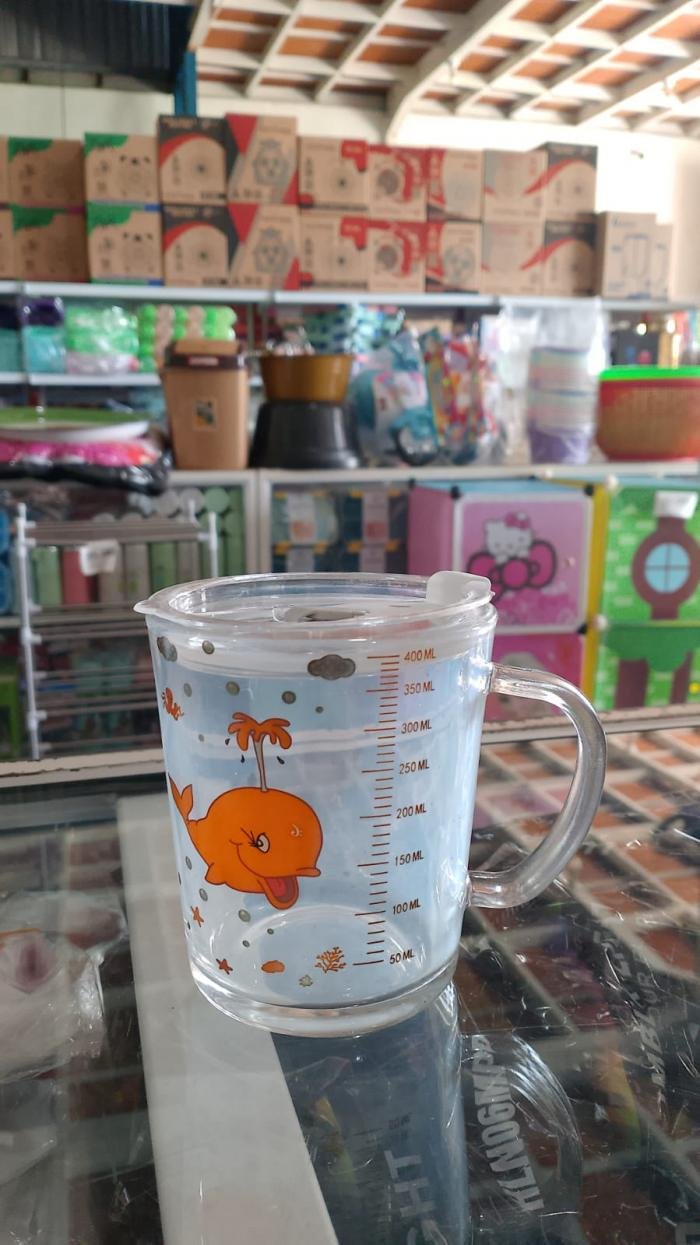 Gelas Kaca Mug Karakter