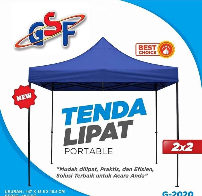 Tenda Lipat 2x2m Gsf G-2020