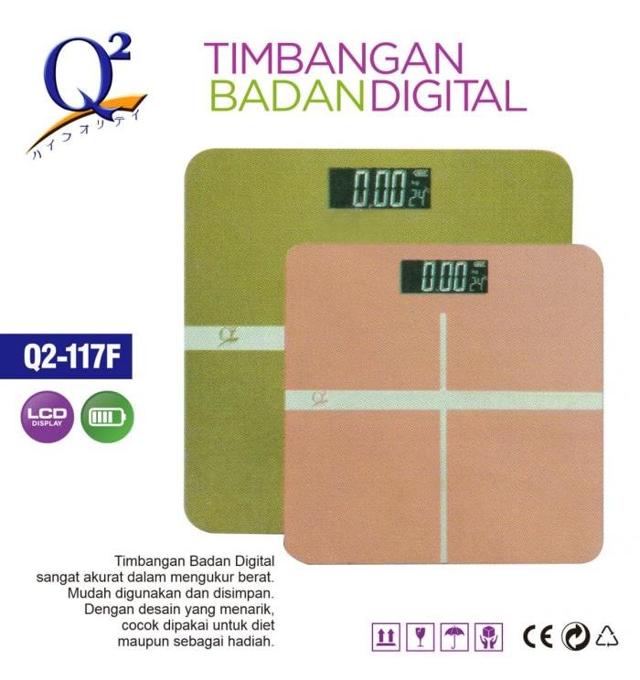 Timbangan Badan Digital Q2 117