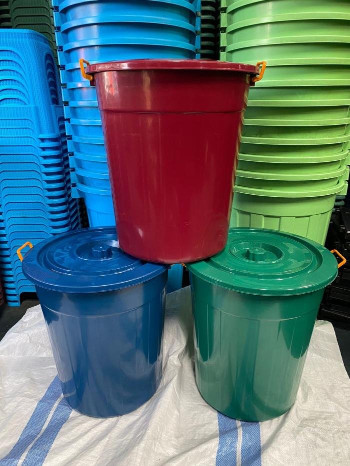 Timba Gentong Gagang Warna 80L