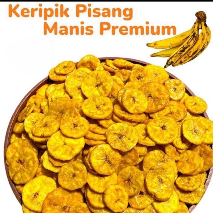 Keripik Pisang Koin 450g mini ECER