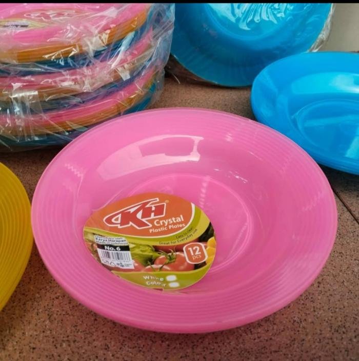 Piring Plastik P.9 Soft Lusin