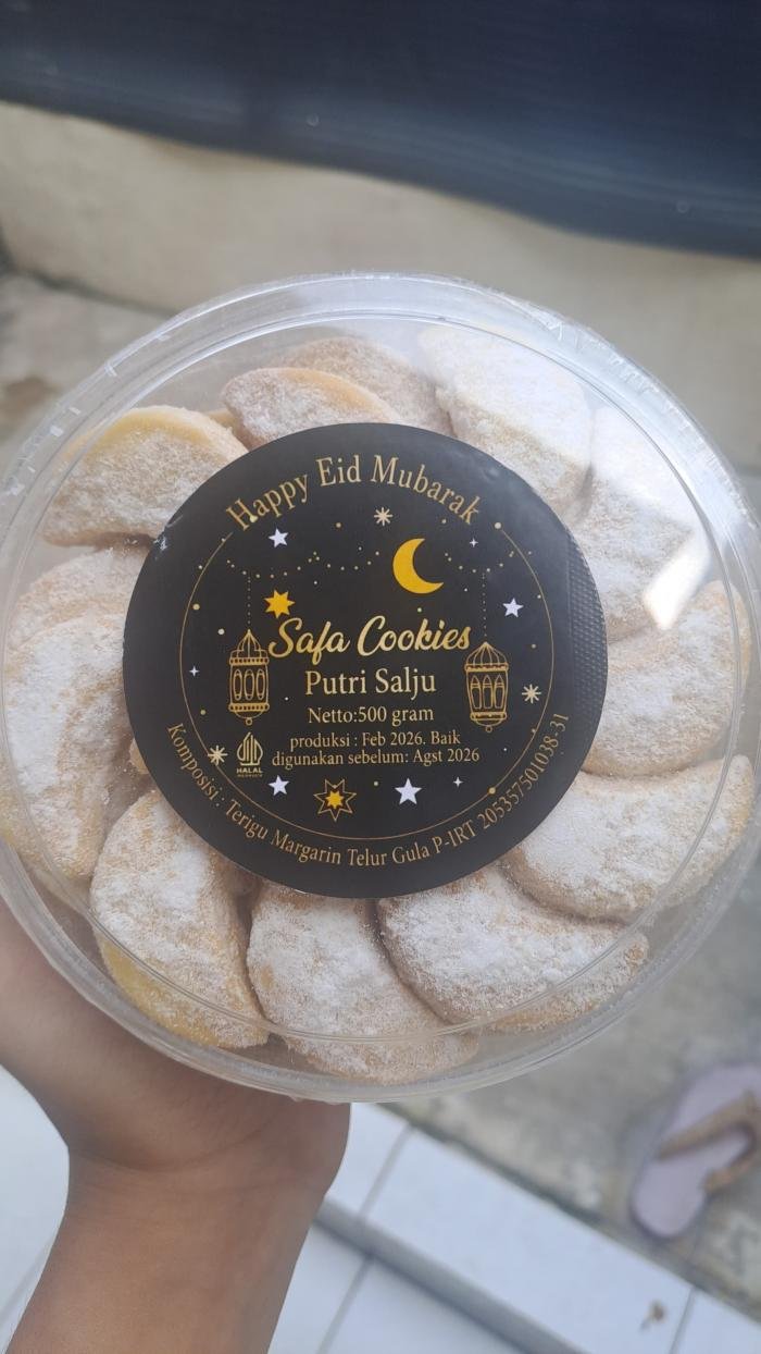 Putri Salju Safa Cookies