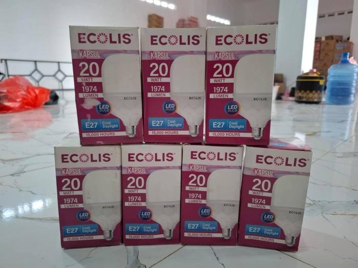 Lampu Ecolis 20w