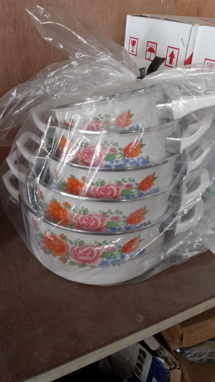 Panci Bunga set isi 5
