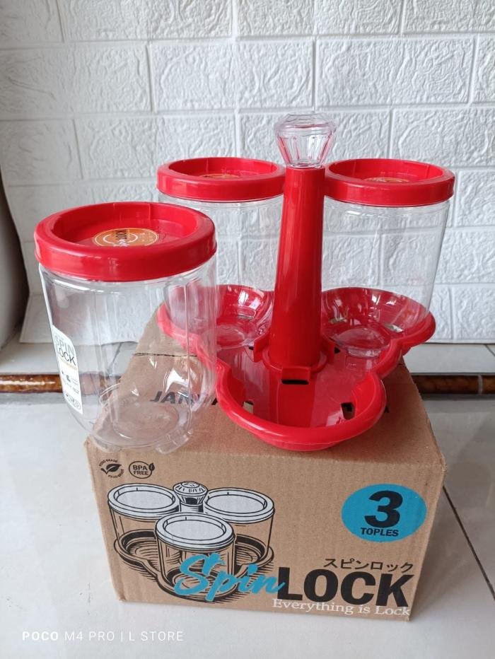 Toples Spin Lock 3Daun
