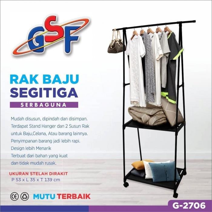 Rak Baju Segitiga GSF 2706