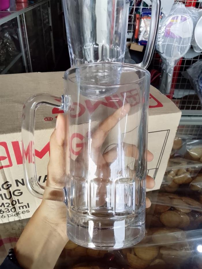 Gelas Kaca Jumbo IMG M20L bijian