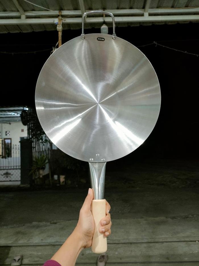 Wajan Stainless Gagang Panjang