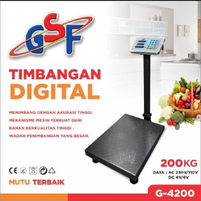 Timbangan Digital Gsf G-4200