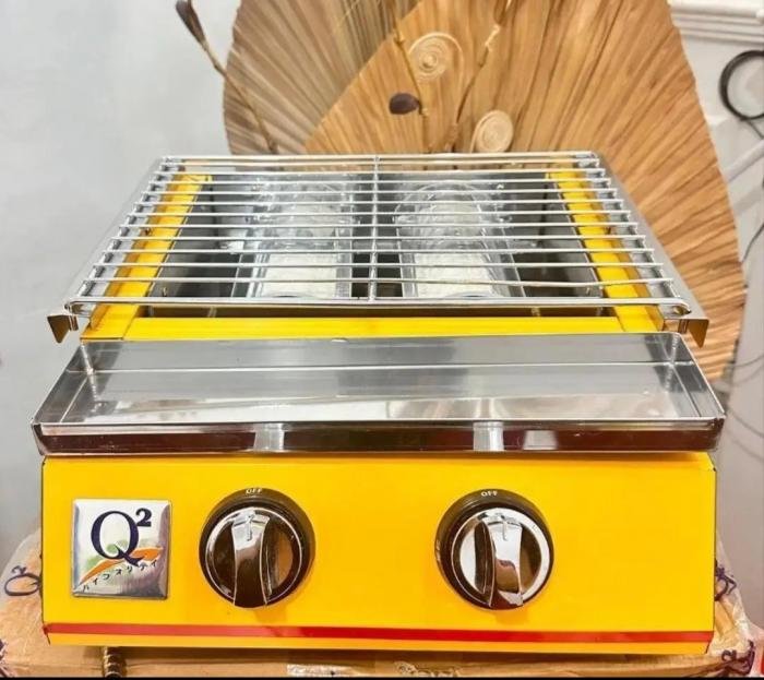 Kompor Gas Roaster 2Tungku Q2 8102