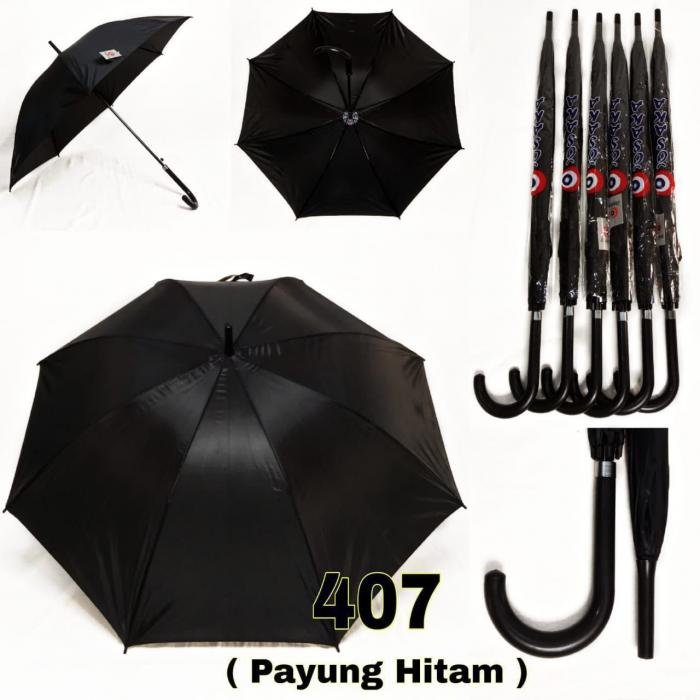 Payung Hitam Jumbo OSAKA