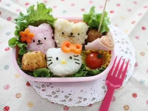 Cetakan Nasi bento