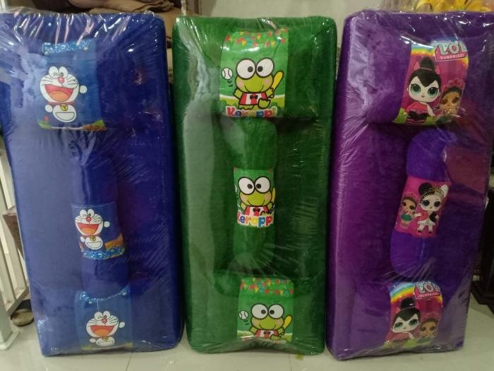 Kasur Bulu Karakter Kecil