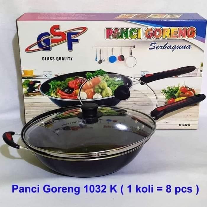 Panci Goreng GSF G-1032K (Tutup Kaca)