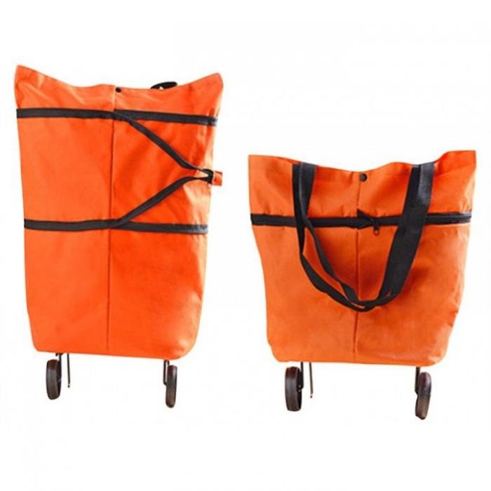 Tas Belanja Lipat Roda E,